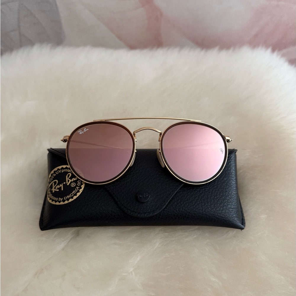 Ray-Ban Round Double Bridge Sunglasses